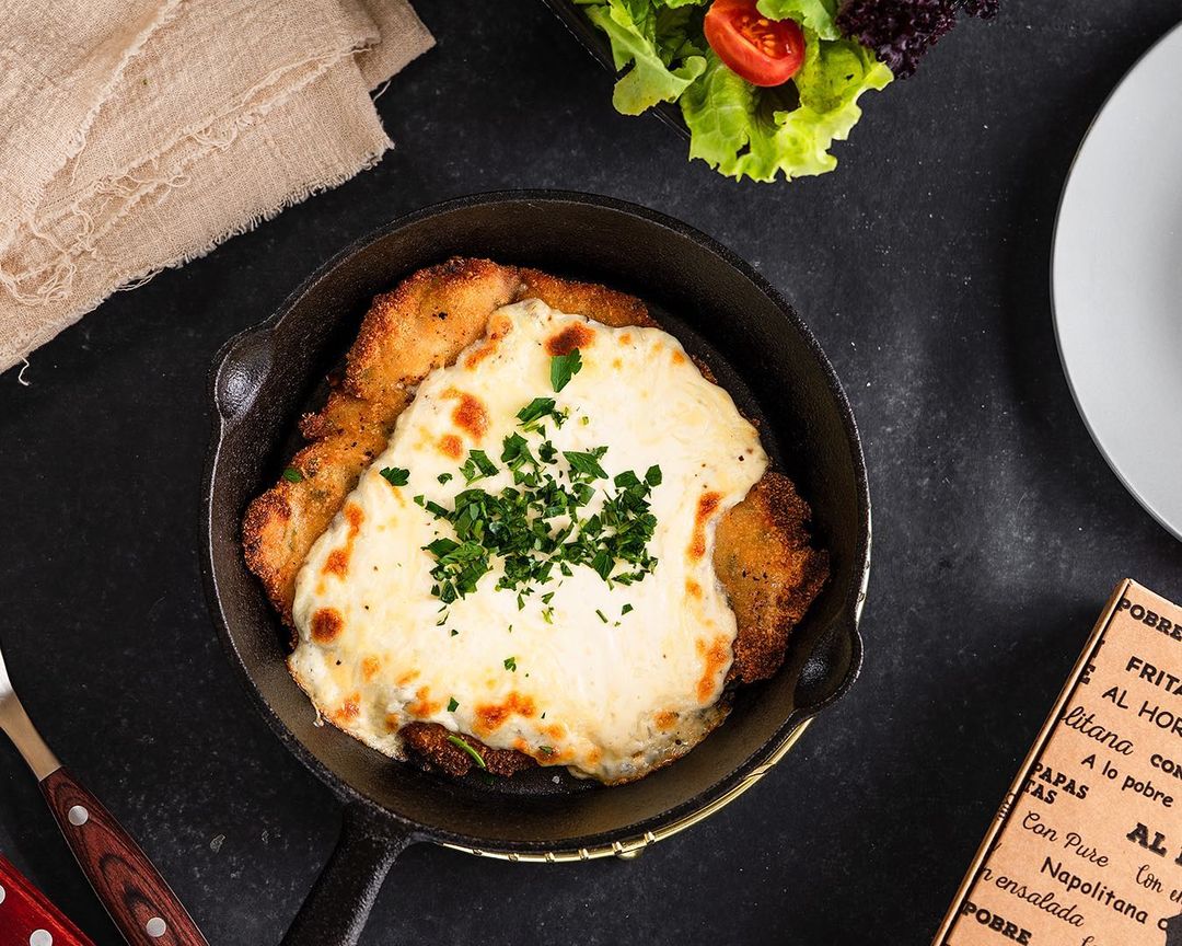 Milanesa de Pollo Suiza